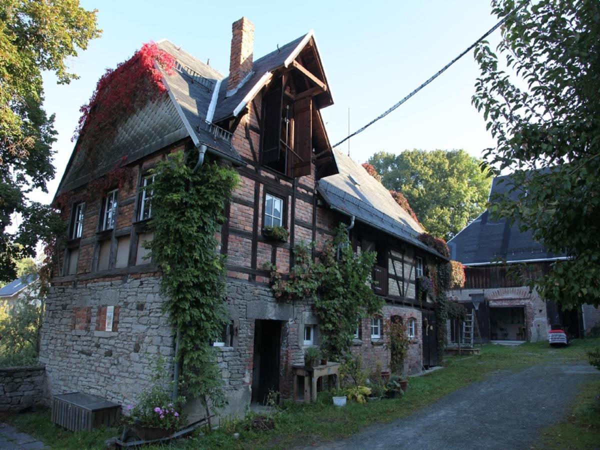 Apartamento Feriengut Dietzsch Poritzsch Exterior foto